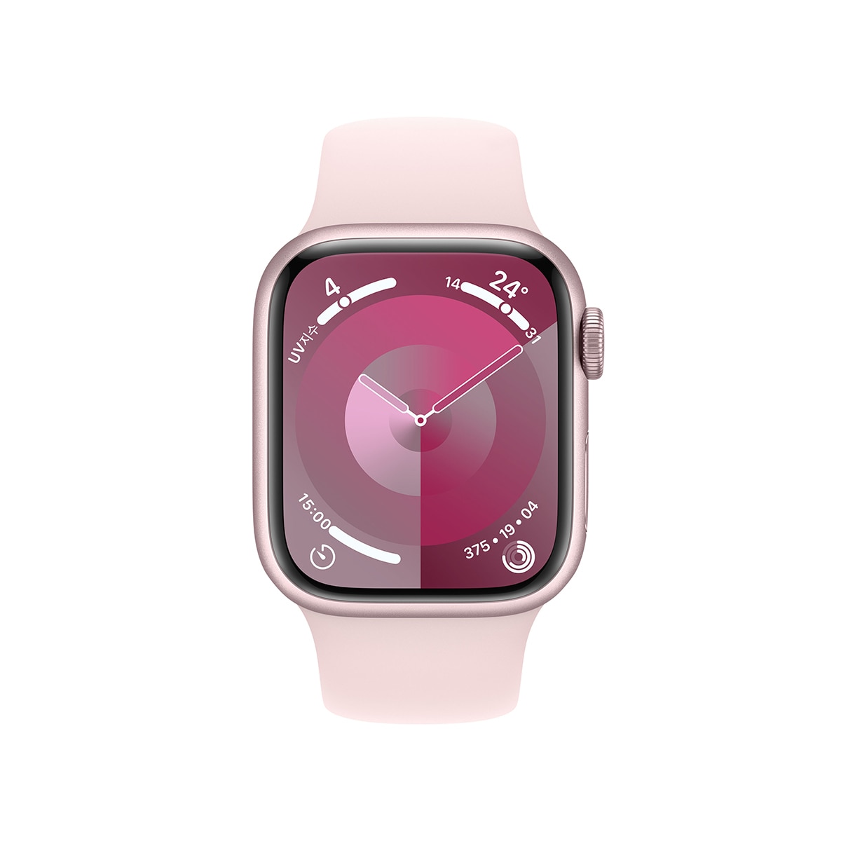 Apple Watch S9 41mm GPS + Cell PNK/LPNK 스포츠 밴드 S/M