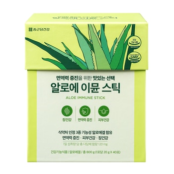 종근당건강 알로에 이뮨 스틱 20g x 40포