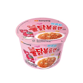 삼양 까르보 불닭볶음면 큰 컵 105g x 16