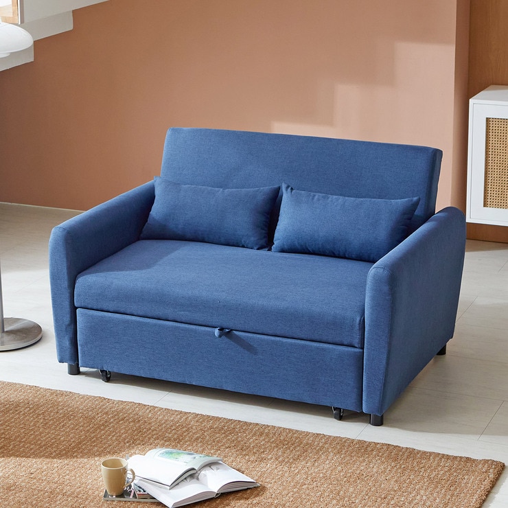 리비니아 라운지 소파베드 - 슈퍼싱글, 블루