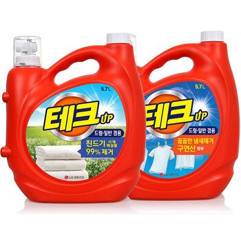 테크 액체세제 5.7L x 2 테크 액체세제 5.7L x 2
