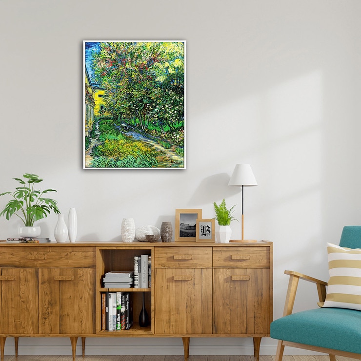 지클레 그림 액자 (80 x 60cm 또는 60 x 80cm) - 고흐, 생 래미의 정원