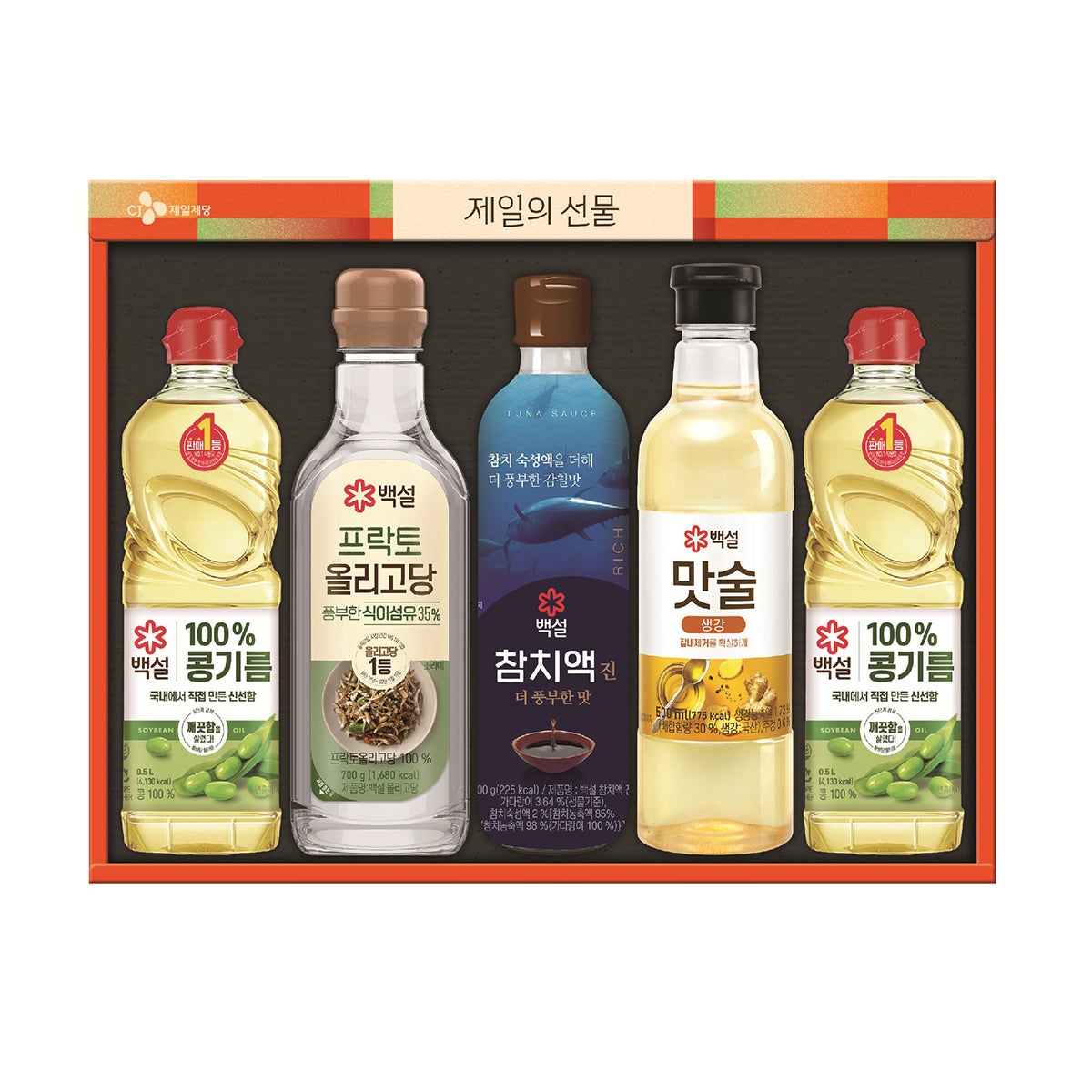 백설 복합 조미오일 혼합 세트 CC-1호 백설 복합 조미오일 혼합 세트 CC-1호