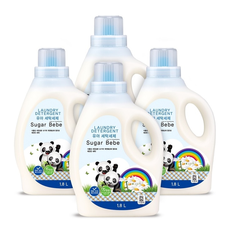 Sugar Bebe Baby Laundry Detergent 1.8L x 4 605209