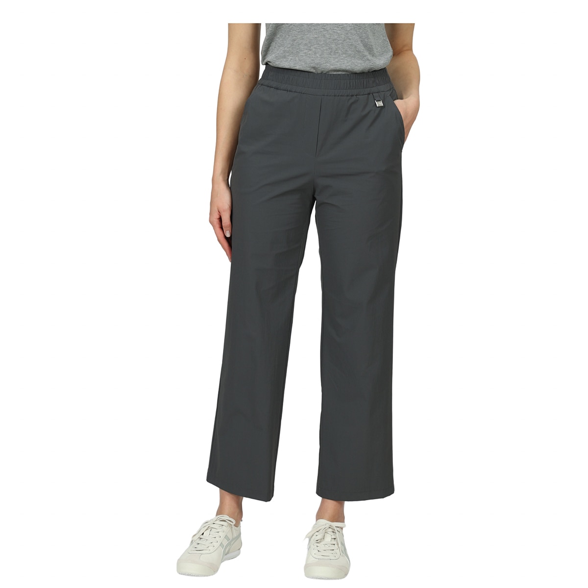 안지크 여성 와이드 밴딩 팬츠