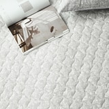 에이프릴앳홈 순면 누빔 워싱 면 요 - 싱글, 그레이(린츠)