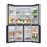 엘지 오브제 노크온 냉장고 870L - 메탈 그레이블랙