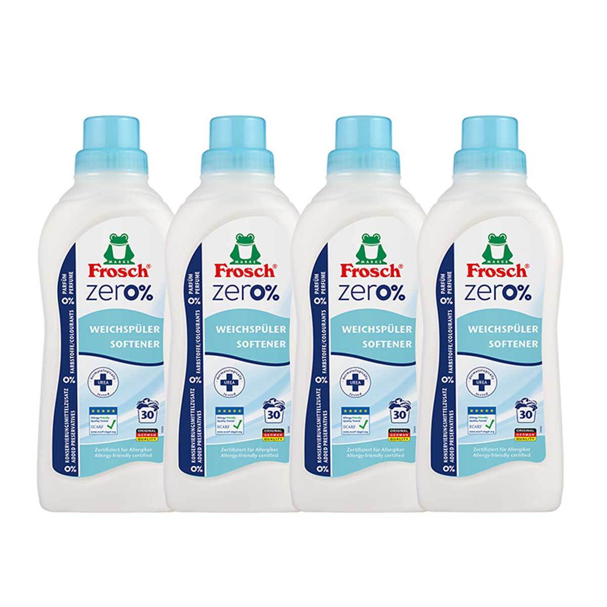 프로쉬 제로 섬유유연제 750ml x 4