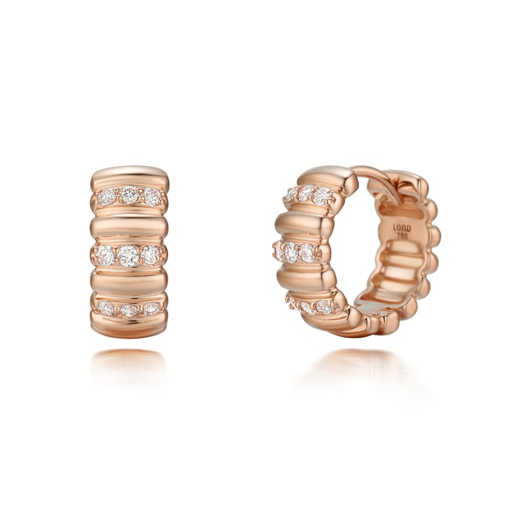 론드벨리네다이아귀걸이 총 0.18캐럿