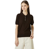 리디아 바인 여성 반소매 폴로 니트