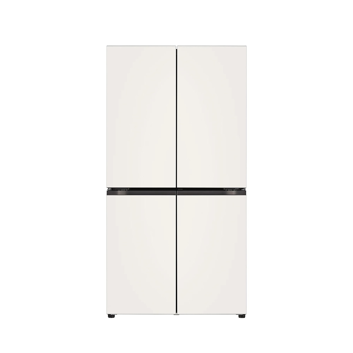 LG 오브제 AI 매직스페이스 냉장고 870L, 메탈 베이지