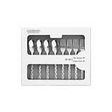 Cookever Stainless Steel Teaspoon & Fork Set 8P - Embo