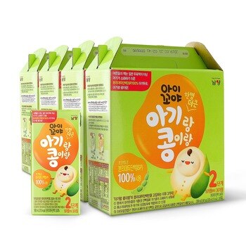 아이꼬야 아기랑 콩이랑 2단계 180ml x 16개 x 4 아이꼬야 아기랑 콩이랑 2단계 180ml x 16개 x 4