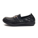 엘리자베스스튜어트 카우스킨 로퍼 - 블랙, 250mm