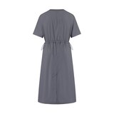 네파 여성 우븐 반소매 원피스