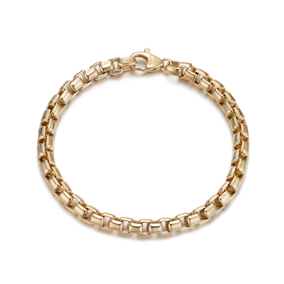 오루노 18K 골드 팔찌