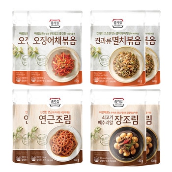 종가집 상온반찬 4종혼합팩2호 종가집 상온반찬 4종혼합팩2호