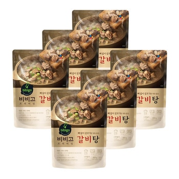 CJ 비비고 갈비탕 400g x 6