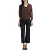 보니스팍스 여성 래글런 니트 가디건