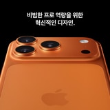 Apple 아이폰 17 프로 맥스 256GB 코스믹 오렌지