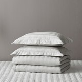 알러텍트 무봉제 호텔 이불 세트 - 퀸, 그레이