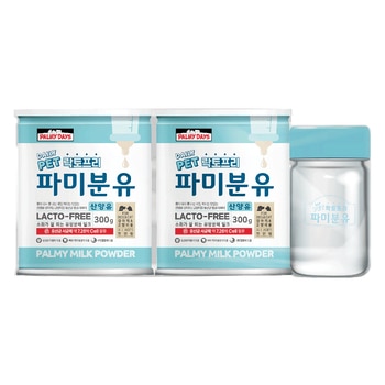 락토프리 파미분유 산양유 300g x 2 + 전용보틀