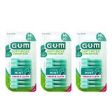 G.U.M 일회용 치간칫솔 컴포트 플렉스 80개 x 3팩