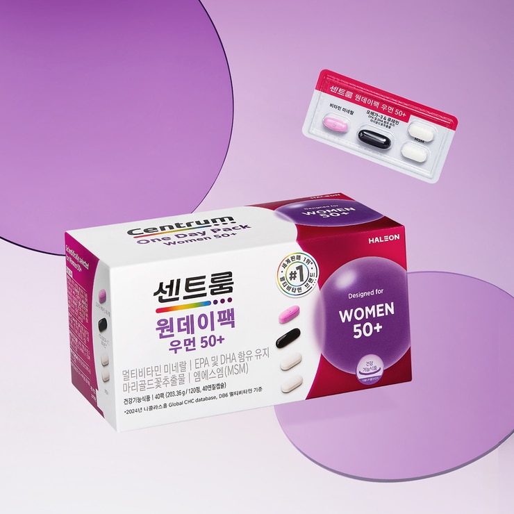 센트룸 원데이팩 50+우먼 40팩