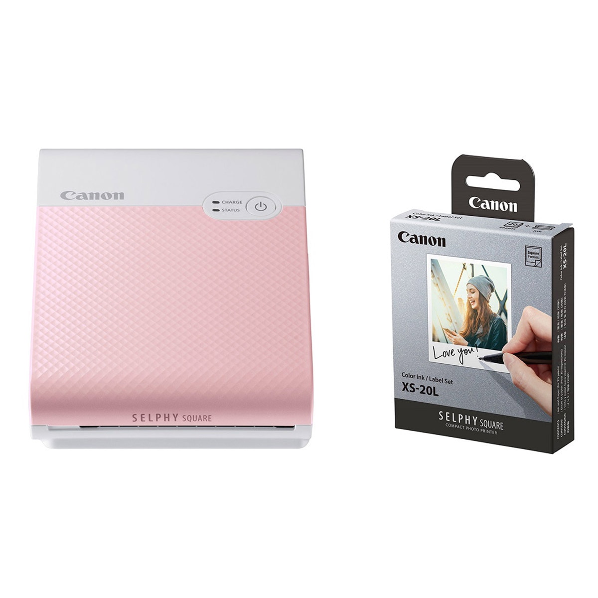 캐논 컴팩트 포토프린터 QX10 & 인화지 XS-20L 세트