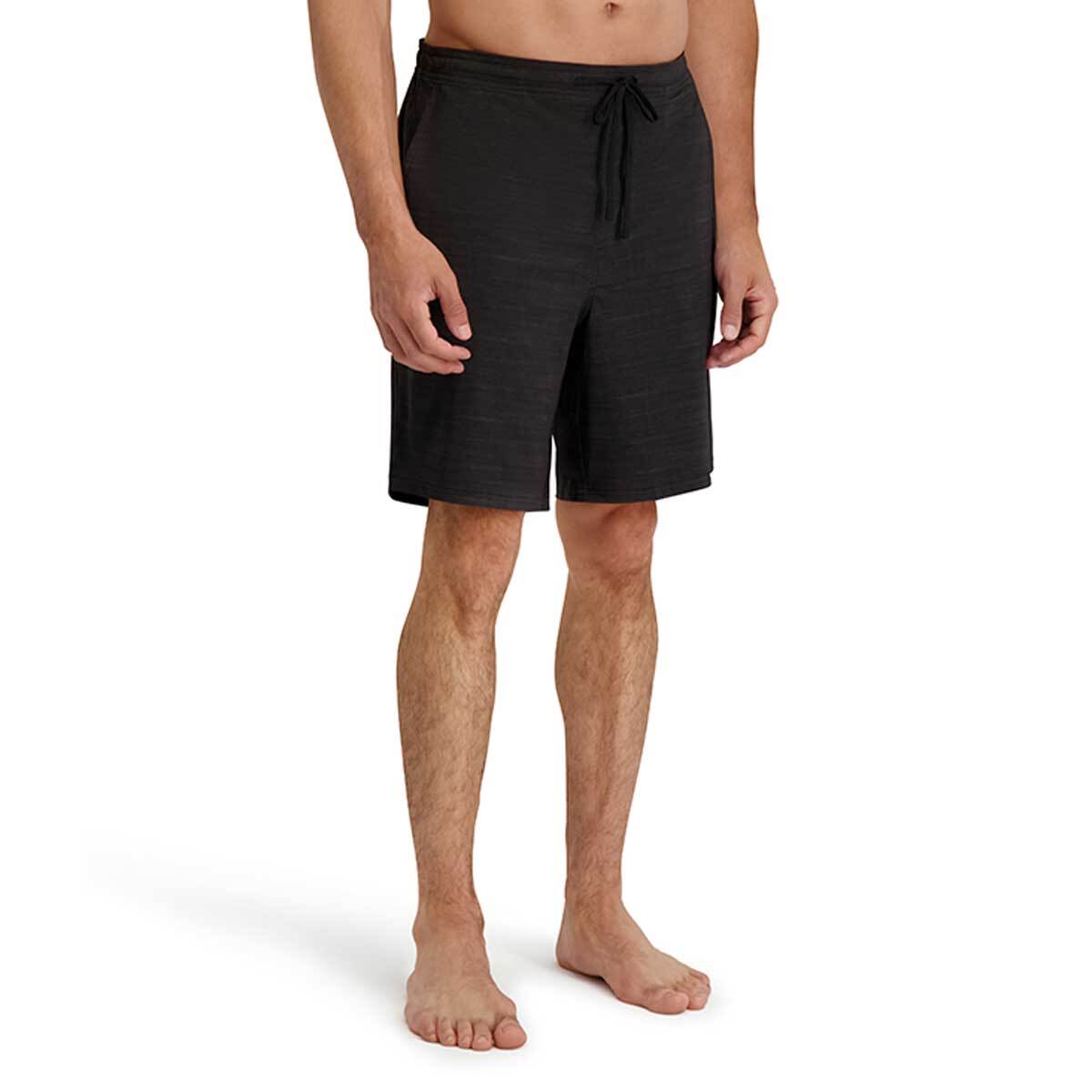 커클랜드 시그니춰 남성 반바지 수영복 - 블랙헤더