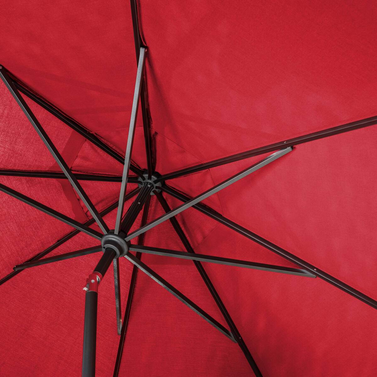 선빌라 정원용 마켓 우산, 지름 3.0m - 레드