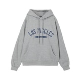 LAP 여성 기모 자수 후디 - 그레이 LAP 여성 기모 자수 후디 - 그레이