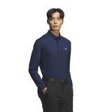 아디다스 골프 남성 긴소매 폴로 티셔츠 - 네이비