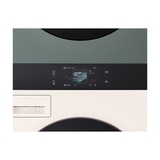 엘지 오브제 AI 워시타워 세탁 23kg&건조 23kg 베이지 그린