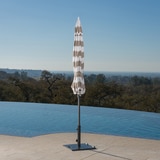 선빌라 정원용 우산지름 2.9m, 탠 스트라이프 선빌라 정원용 우산지름 2.9m, 탠 스트라이프