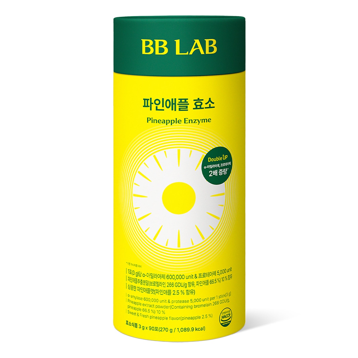 BB LAB 파인애플 효소 3g x 90포 BB LAB 파인애플 효소 3g x 90포