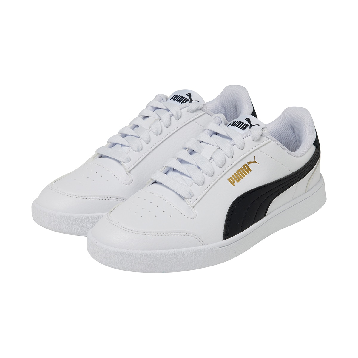 푸마 성인 코트화 - 화이트/블랙