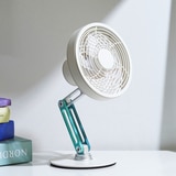 오드앵글 스켈레톤 탁상용 메탈 선풍기 - 아쿠아그린