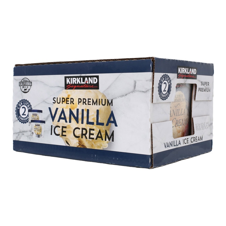 커클랜드시그니춰 바닐라아이스크림 1.89L x 2 x 176개 (비수도권)