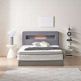 이탈리안 홈 로마 유로탑 매트리스 침대세트-킹