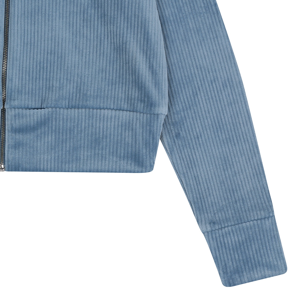 게스 여성 벨루어 코듀로이 집업 - 블루 게스 여성 벨루어 코듀로이 집업 - 블루