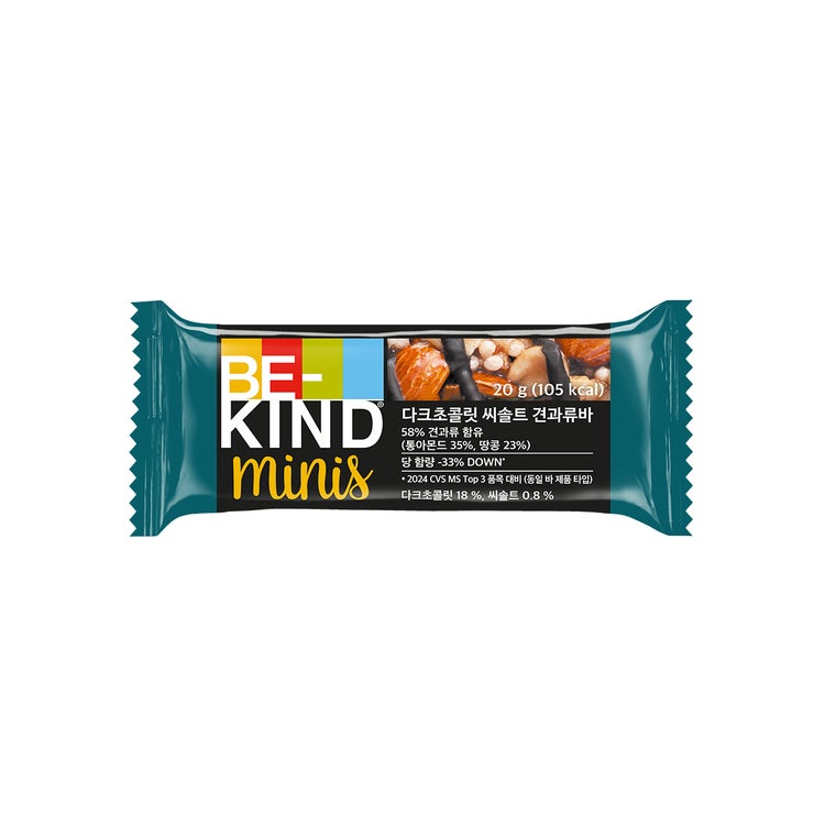 Be Kind 다크초콜릿 너트바480g / 20g x 24 Be Kind 다크초콜릿 너트바480g / 20g x 24