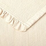 루마인 홈 순면 줄누비 패드  110x200cm - 싱글, 베이지
