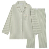 게스 여성 코튼 파자마 세트 - 리프 스트라이프