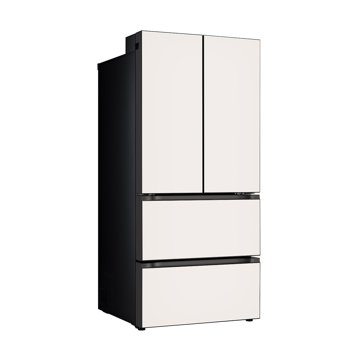 엘지 오브제 김치냉장고 491L- 글라스 베이지