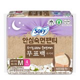 쏘피 유기농 무표백 안심숙면팬티 4개 x 6팩 - 중형