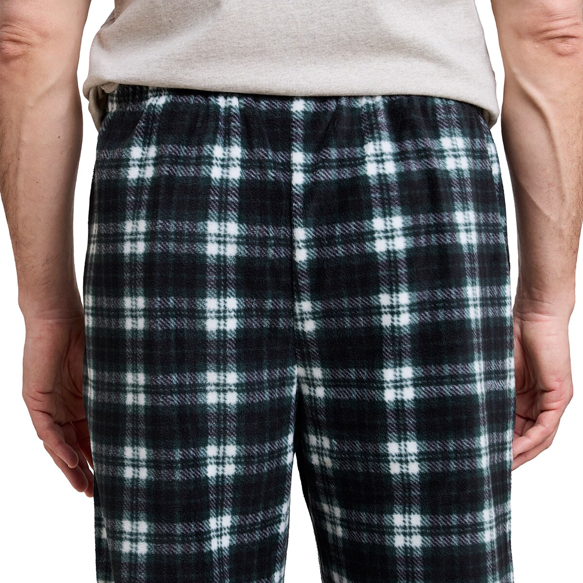 Copper & Oak 남성 플리스 라운지 바지 - 그린, L Copper & Oak 남성 플리스 라운지 바지 - 그린, L