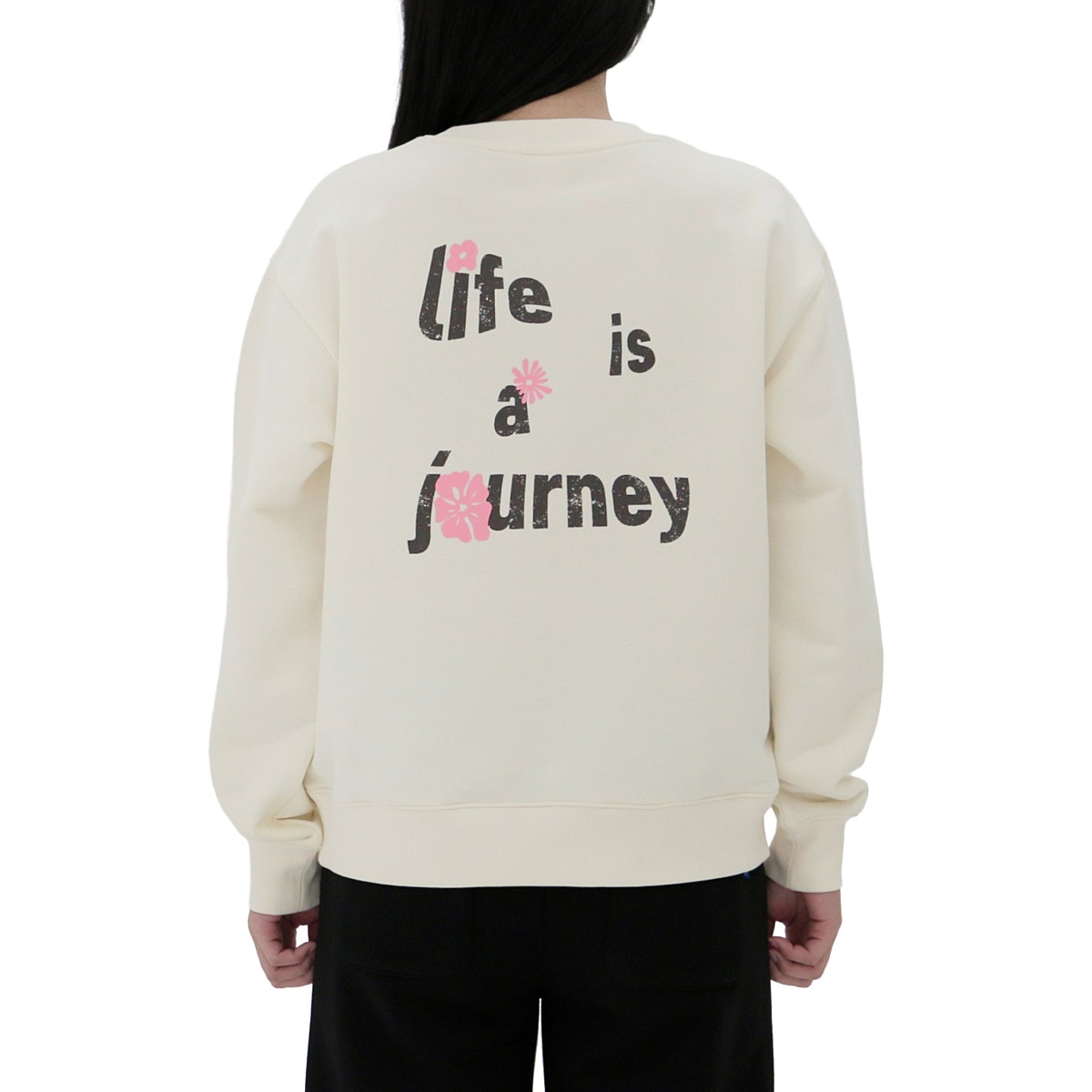 아웃도어 프로덕츠 여성 스웨트셔츠 - 크림, M