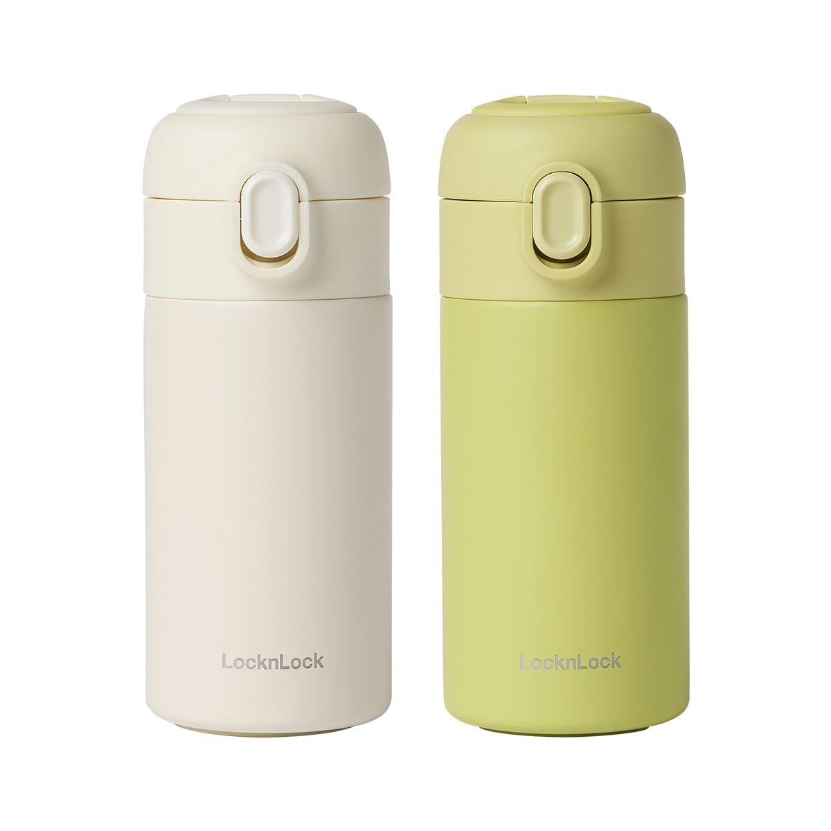 락앤락 원터치 미니 텀블러 200ml 2PK - 아이보리&옐로우그린 락앤락 원터치 미니 텀블러 200ml 2PK - 아이보리&옐로우그린