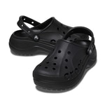 크록스 바야 플랫폼 클로그 - 블랙 크록스 바야 플랫폼 클로그 - 블랙